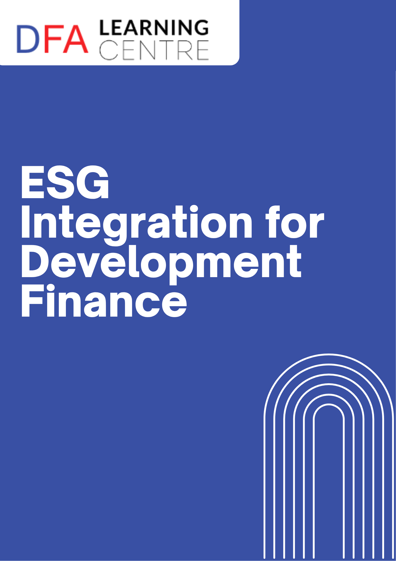 ESG Integration for Development Finance
